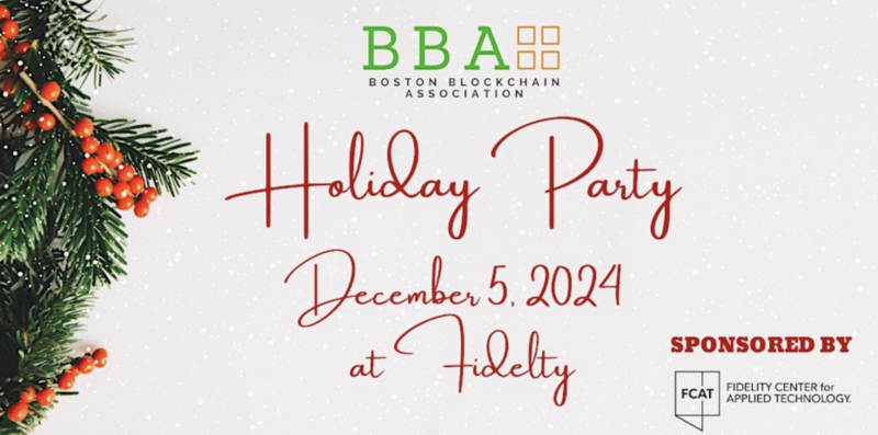 Boston Blockchain Holiday Party